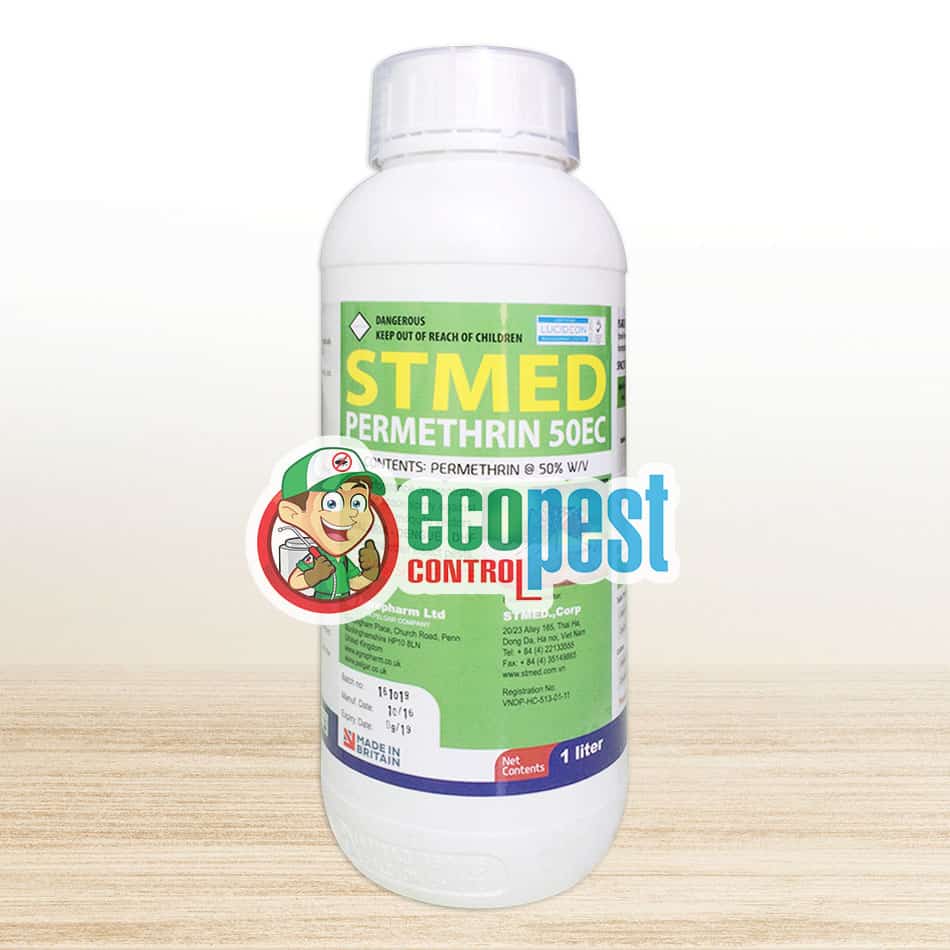 Stmed Permethrin 50EC thuốc diệt côn trùng Anh Quốc