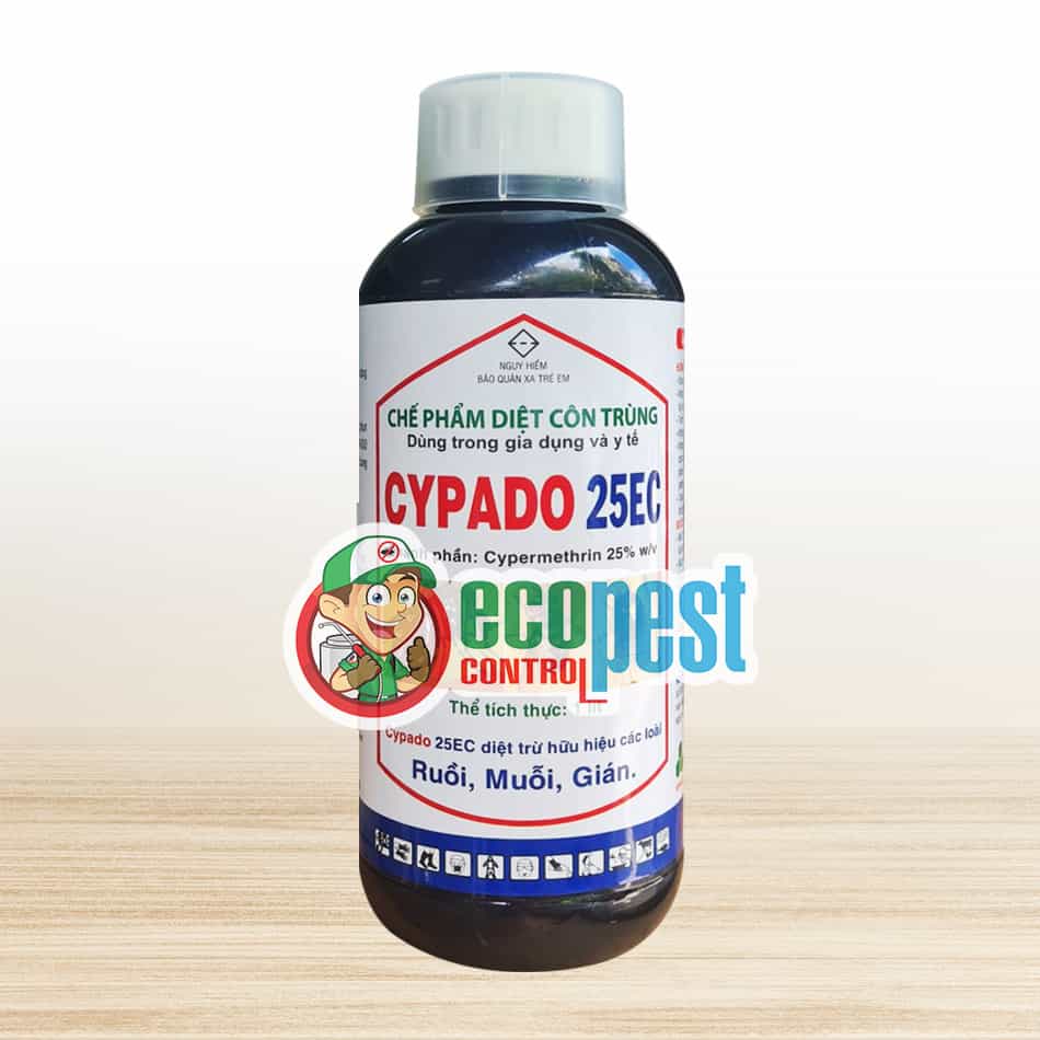 Cypado 25EC thuốc diệt ruồi muỗi gián kiến của Ấn Độ