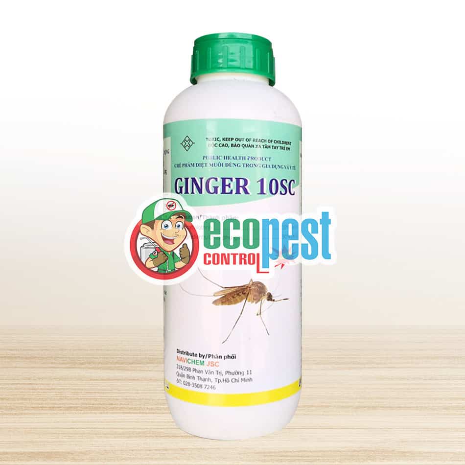 Ginger 10SC thuốc diệt muỗi Ấn Độ Navichem JSC